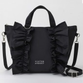 SISTER AUDREY 仕切りポケット付き！ かわいくて便利なフリル2WAYバッグBOOK