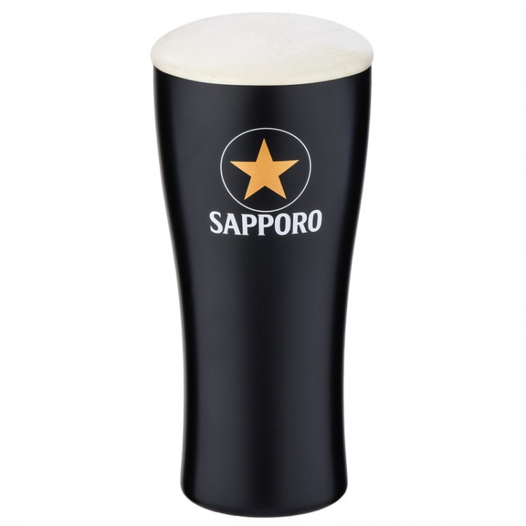 サッポロ生ビール黒ラベル 真空断熱タンブラーBOOK DX BLACK