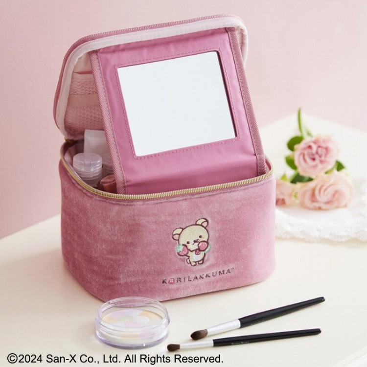 コリラックマ 刺しゅう入りドレッサーポーチBOOK