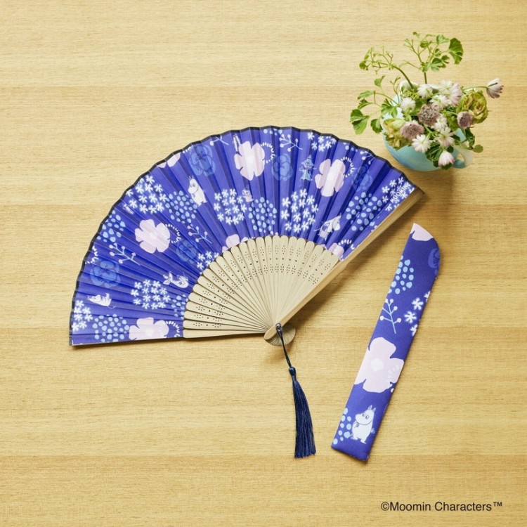 MOOMIN 毎日使える！ 北欧風デザインが大人かわいい扇子＆収納ケース BOOK