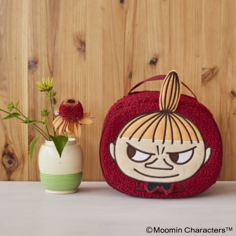 MOOMIN マルチに使える！ もこもこポーチ BOOK リトルミイver.