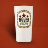 伝統の赤星 サッポロラガービールタンブラーBOOK