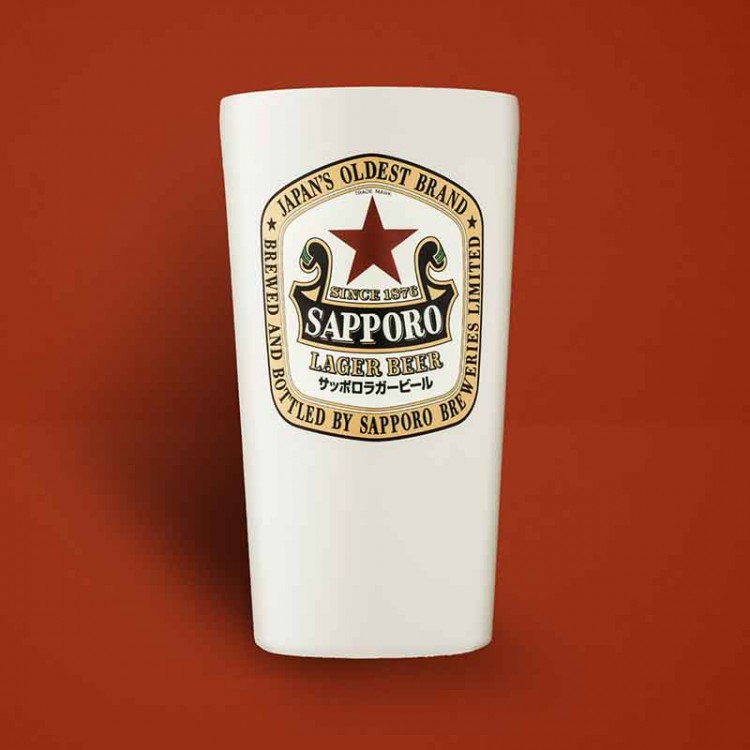 伝統の赤星 サッポロラガービールタンブラーBOOK