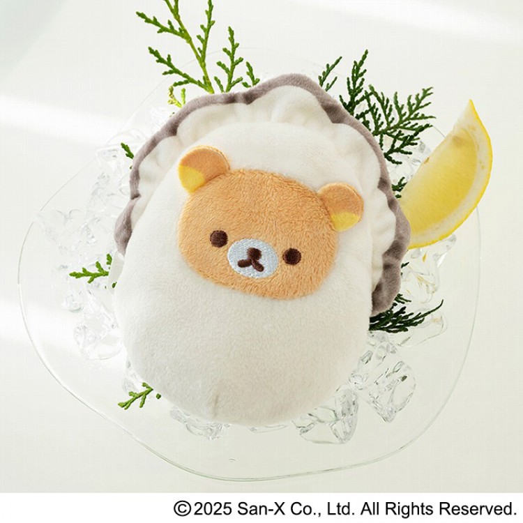 牡蠣リラックマ ぬいぐるみポーチBOOK