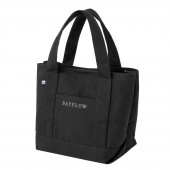 BAYFLOW 収納5ポケット LOGO TOTE BAG BOOK BLACK/GRAY