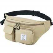 DOD 立体ポケット付き多機能ボディバッグBOOK BEIGE