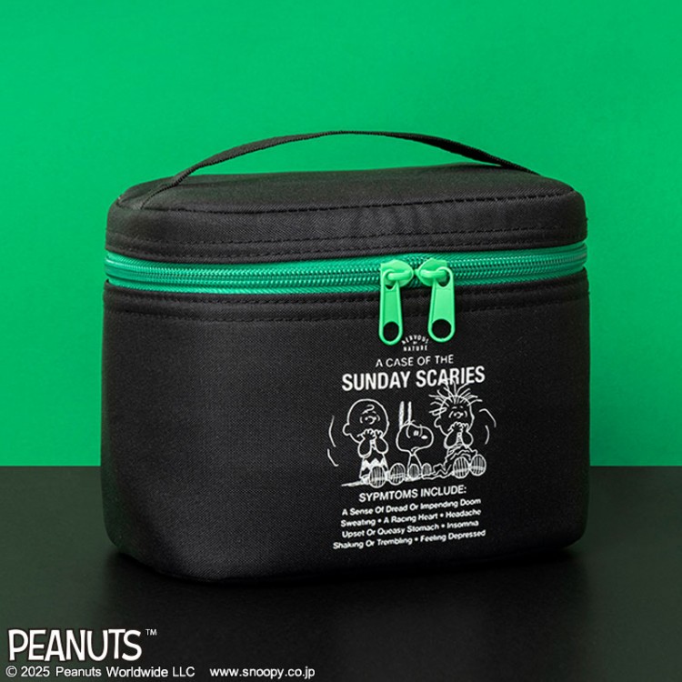 SNOOPY デイリー保冷ポーチ BOOK BLACK