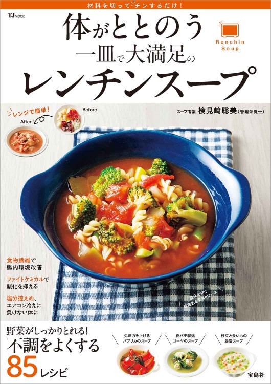 体がととのう 一皿で大満足のレンチンスープ