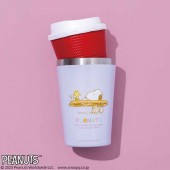 SNOOPY CUP COFFEE TUMBLER BOOK A DELICIOUS TREAT