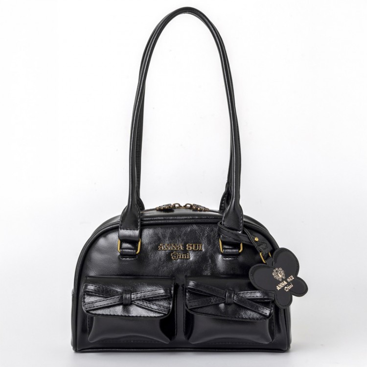 ANNA SUI mini ロングハンドルボストンバッグBOOK BUTTERFLY ver.