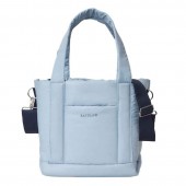 BAYFLOW 収納5ポケット キルティングバッグBOOK BLUE