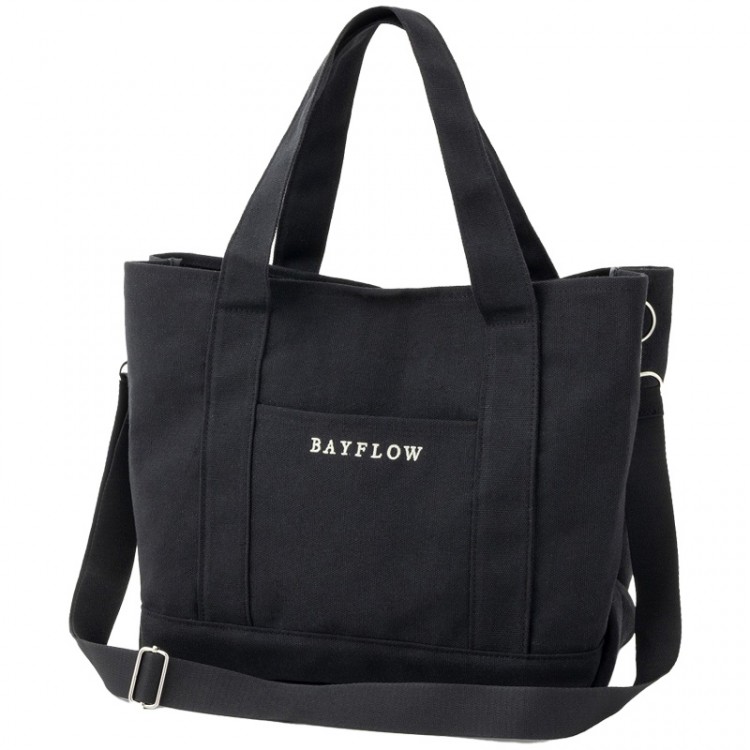 BAYFLOW 収納5ポケット LOGO TOTE BAG BOOK BIG