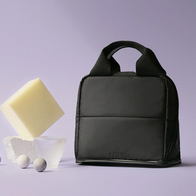 BRILMY 中身が見えて時短がかなう ズボラに優しいスタンドポーチ BOOK