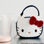 HELLO KITTY × BRILMY リップが縦に収納できる ズボラに優しいミニコスメポーチ BOOK VELOUR HELLO KITTY ver.