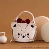 HELLO KITTY × BRILMY リップが縦に収納できる ズボラに優しいミニコスメポーチ BOOK VELOUR TINY CHUM ver. SPECIAL PACKAGE