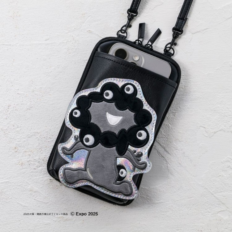 大阪・関西万博公式キャラクター ミャクミャク スマホポシェットBOOK モノクロver.