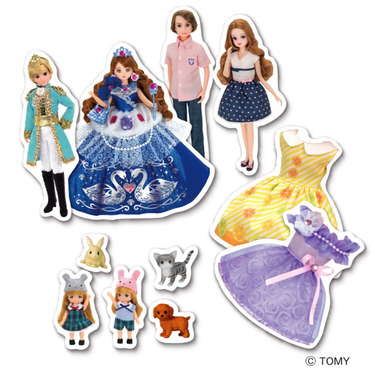 リカちゃんといっしょ！ マグネットBOX BOOK