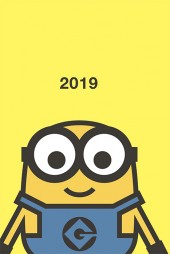 【マンスリータイプ】 MINION 手帳 2019