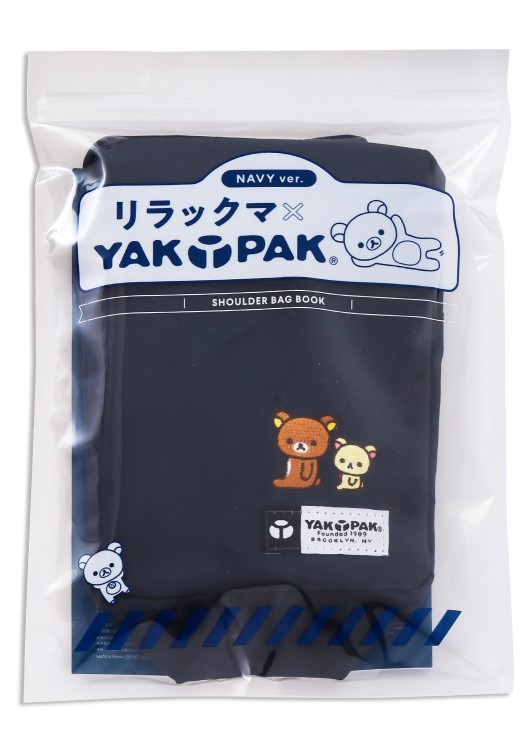 リラックマ×YAK PAK(R)  SHOULDER BAG BOOK NAVY ver．