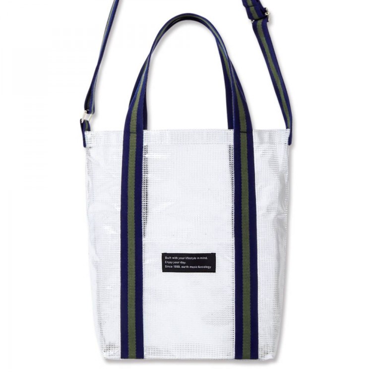 earth music&ecology CLEAR SHOULDER BAG BOOK