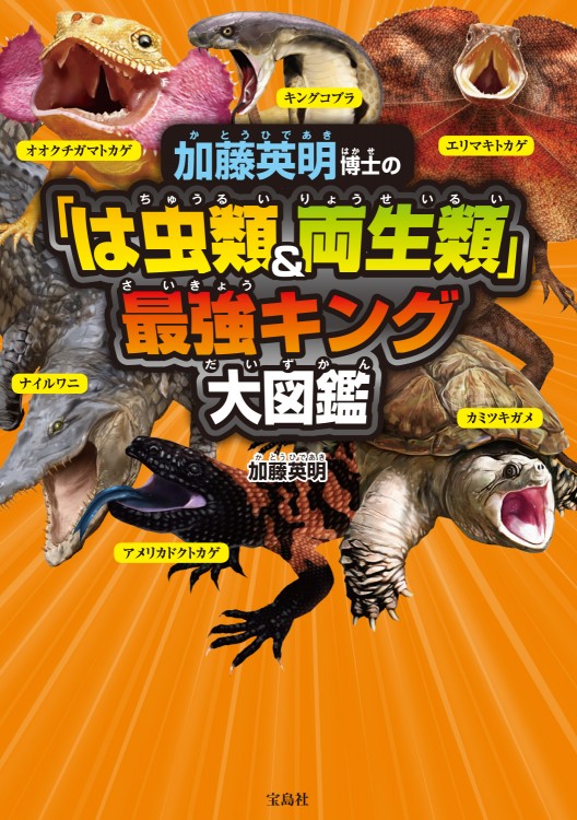 加藤英明博士の「は虫類＆両生類」最強キング大図鑑