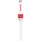 MILKFED. DIGITAL WATCH BOOK WHITE