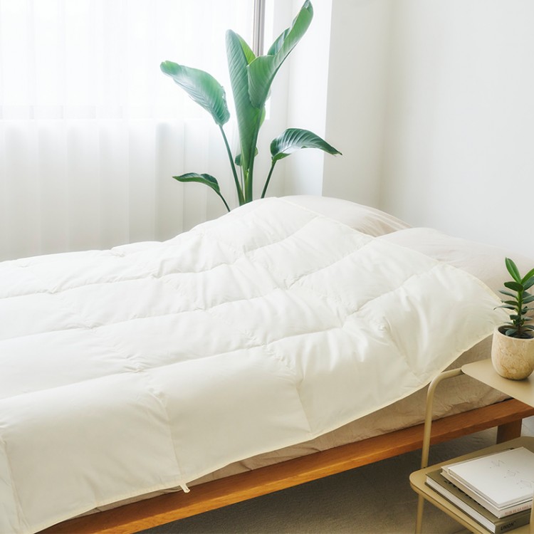 洗濯機で洗える！ 天使の深睡眠羽毛フトン