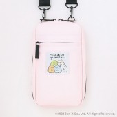 すみっコぐらし スマホショルダーバッグ PINK ver.
