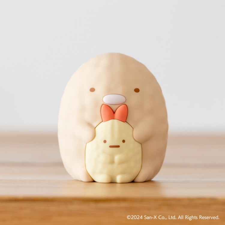 すみっコぐらし おすわりシリコンポーチ とんかつ