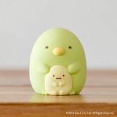 すみっコぐらし おすわりシリコンポーチ ぺんぎん？