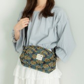 kippis ラウンドショルダーバッグ　Mimosa　ブラック