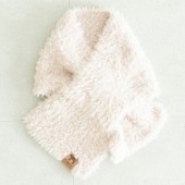 kippis ファーヤーンマフラー　オフホワイト